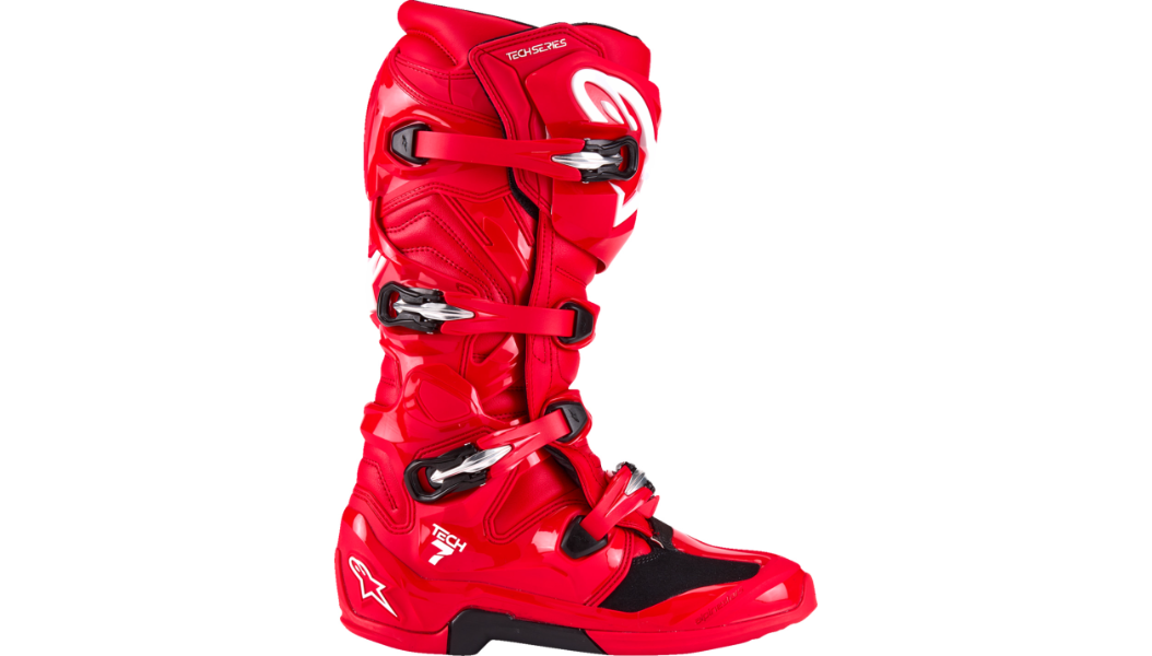 ALPINESTARS - TECH 7 BOOTS - Bright Red – B's Moto Lab