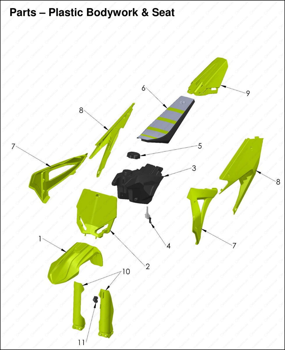 E⭐️ ZETA® ZE88-5052 - Red Aluminum Bolt Kit for 19-23 Honda CRF450RL/L