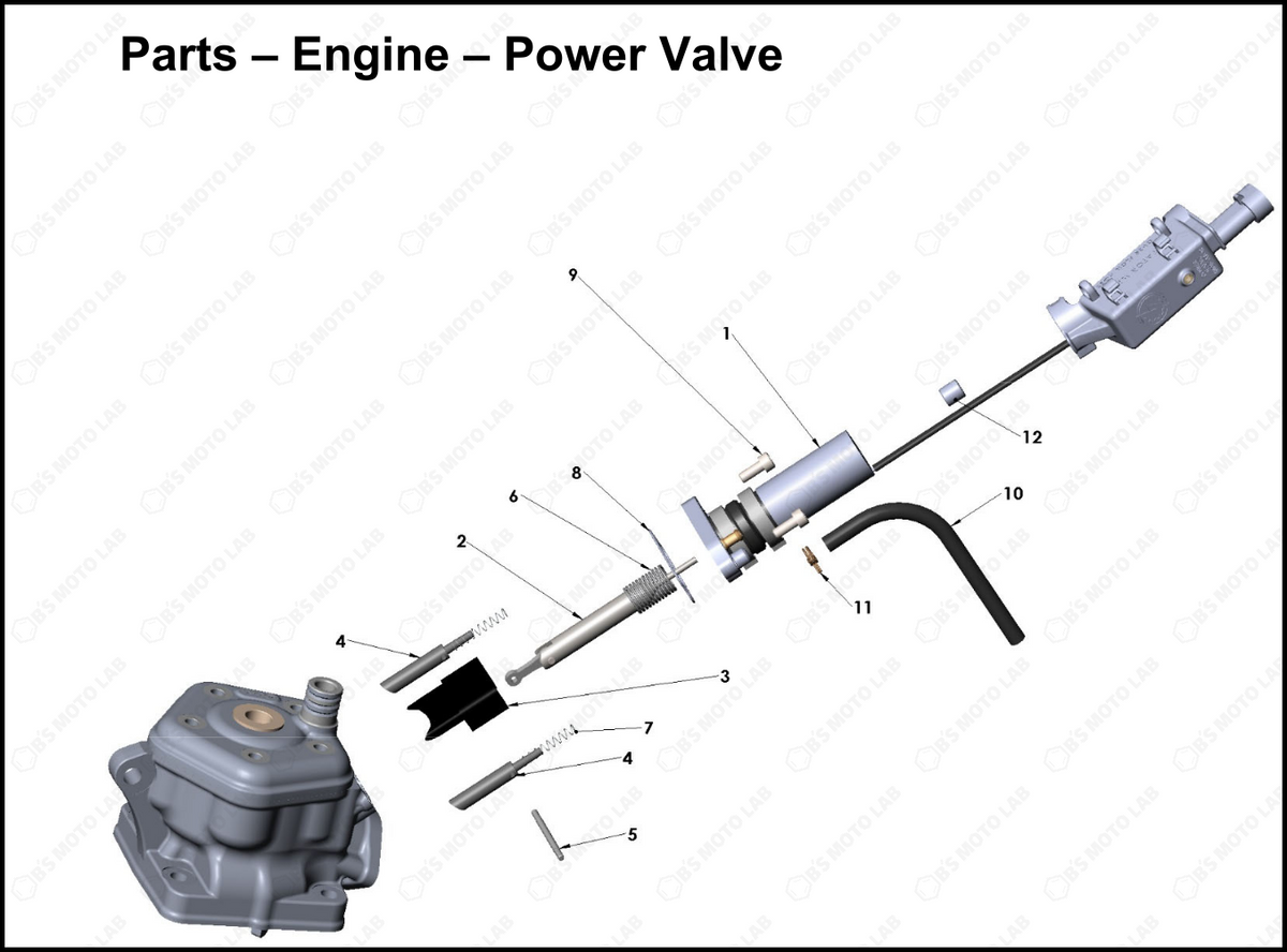 STATOR - POWER VALVE CX65 main image 1