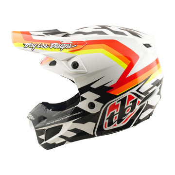 Troy Lee Designs - SE5 POLYCARBONATE HELMET W/MIPS - DASH ORANGE