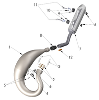 Exhaust System, 2024 Cobra CX50FWE