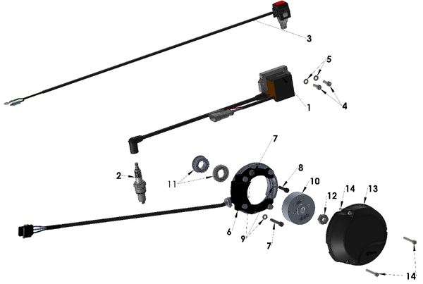 Electrical System, 2024 Cobra CX50FWE