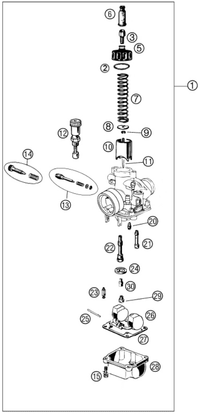 Carburetor, 2024 Cobra CX50FWE