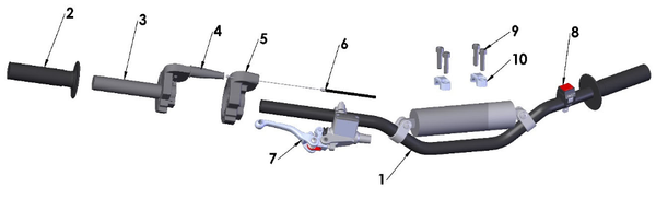 Bars and Controls, 2024 Cobra CX50FWE