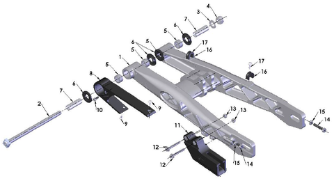 Swingarm, 2024 Cobra CX65
