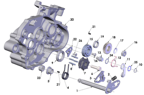 Shifting Components, 2024 Cobra CX65