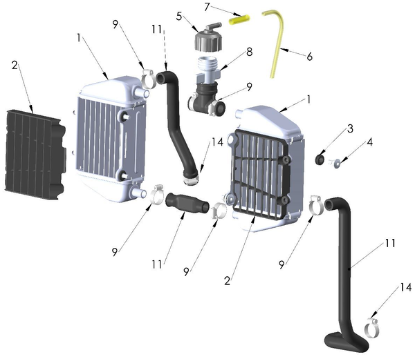 Coolant System, 2024 Cobra CX65