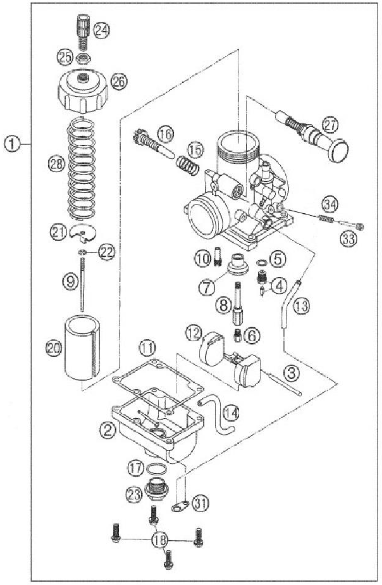 Carburetor, 2024 Cobra CX65 – B's Moto Lab
