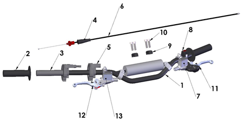 Bars and Controls, 2024 Cobra CX65