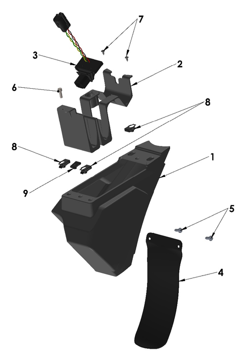 Electronics Box, 2023 Cobra CX5E