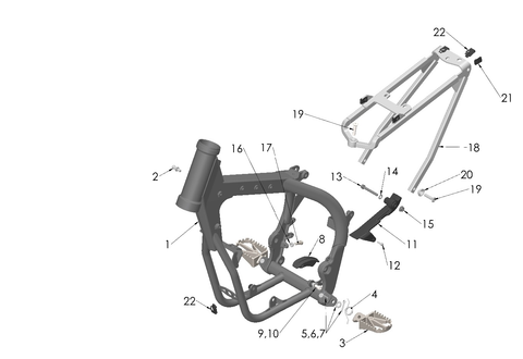 Frame, 2023 Cobra CX5E