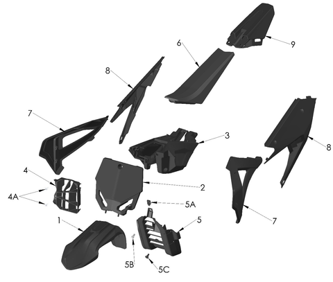 Plastic and Seat, 2023 Cobra CX5E