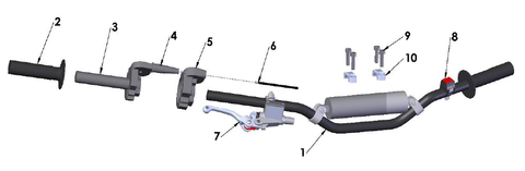Bars and Controls, 2023 Cobra CX50FWE