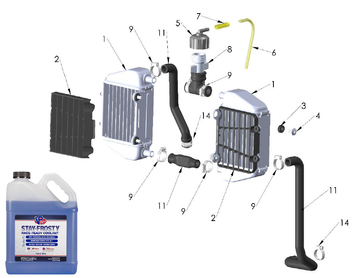 Coolant System, 2023 Cobra CX50FWE
