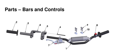 Bars and Controls, 2027 COBRA CX50 SR