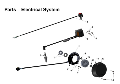 Electrical System, 2027 COBRA CX50 SR