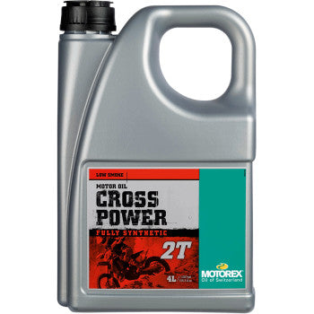 Motorex - Cross Power Synthetic 2T Oil - 4L - PN: 3602-0091