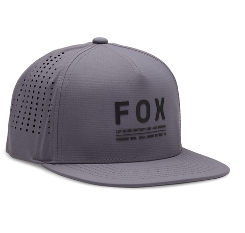 FOX - NON STOP TECH SNAPBACK - Steel Gray - OS