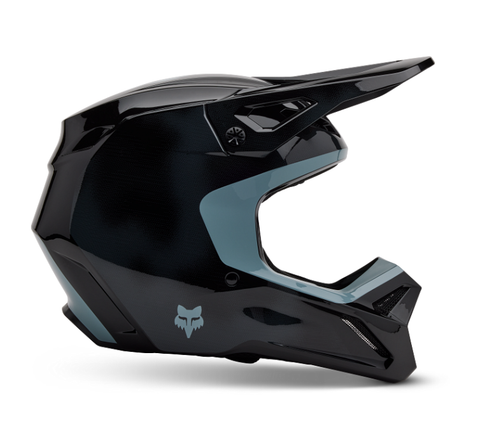 FOX - YTH V1 TAUNT HELMET - Black - YS