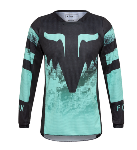 FOX - YTH 180 KAIROS JERSEY - Turquoise - YXL