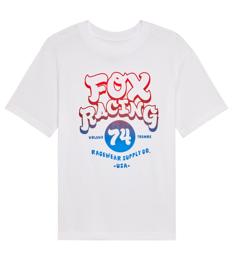 FOX - W RACEWEAR SS TEE - White - S