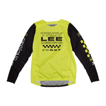 Troy Lee Designs - YOUTH GP PRO JERSEY - STANDARD FLO YELLOW