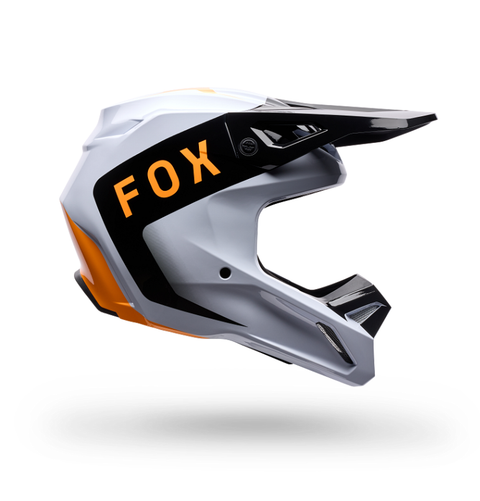 FOX - V1 NOBLE HELMET - Black/White - L