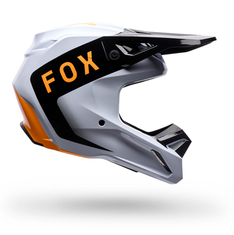 FOX - V1 NOBLE HELMET - Black/White - S