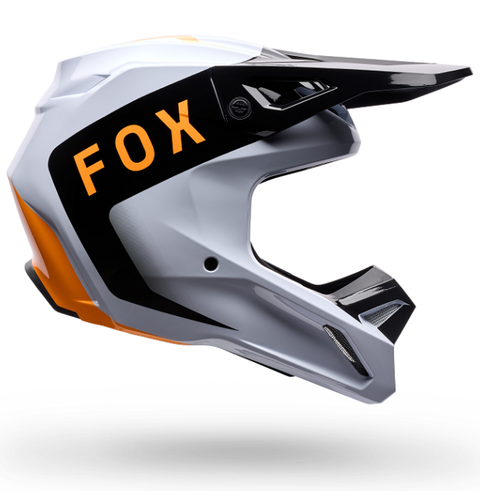 FOX - V1 NOBLE HELMET - Black/White - XL