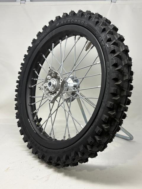 2026 MC/TC/SX 65 - Front wheel - Includes front tire, tube, and rotor (VIN 2042)