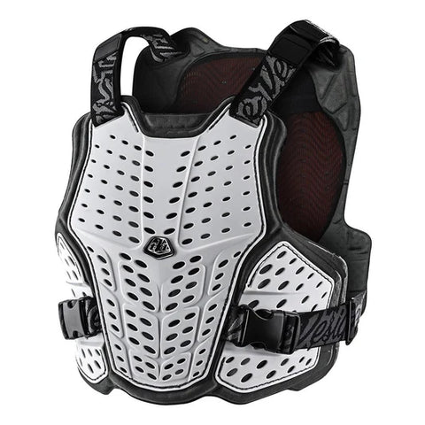 TLD - ROCKFIGHT CE FLEX CHEST PROTECTOR - SOLID - WHITE - MD/LG