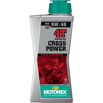 Motorex - Cross Power Synthetic 4T Engine Oil - 5W-40 – 1L