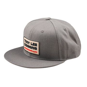 Troy Lee Designs - FLAT BILL SNAPBACK - FACTORY SMOKE BLUE