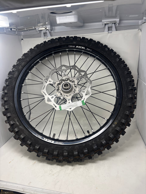 2025 250 SX-F - Front wheel - Includes Tube, MX34 Tire, Rotor (DIS 7602)