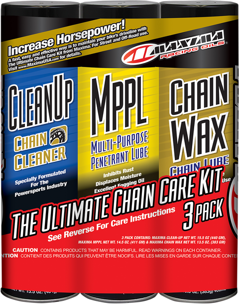 MAXIMA - KIT CHAIN WAX CARE