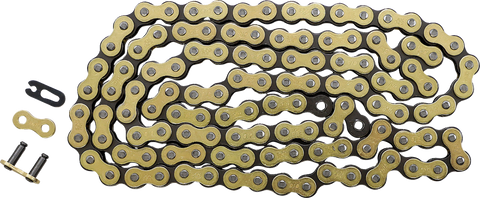 520 MX - High-Performance Motorcycle Chain - 120 Links - Gold/Black