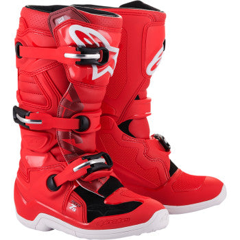ALPINESTARS - YOUTH TECH 7S BOOTS - Red