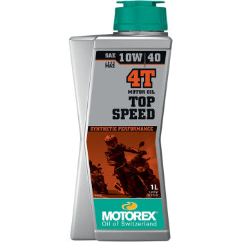 Motorex - Top Speed Synthetic 4T Engine Oil - 10W-40 – 1L