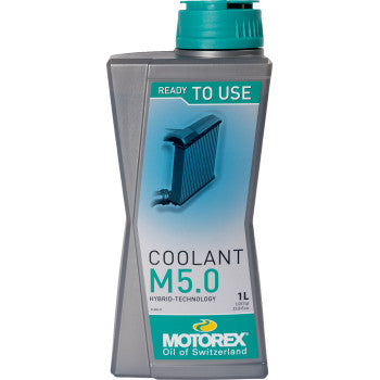 Motorex - Coolant M5.0 Ready to Use - 1 Liter - PN: 3705-0031