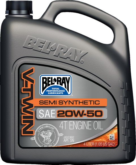 3601-0252 - OIL VTWIN SEMI 20W50 4L