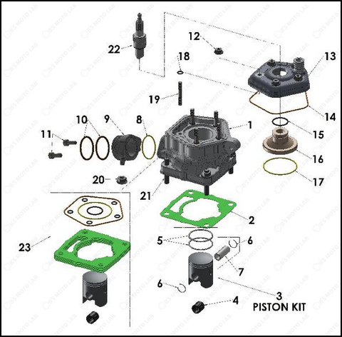 Engine – Top End, 2024 COBRA CX-50-FWE-ANN