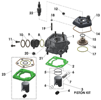 Engine - Top End, 2024 Cobra CX50FWE