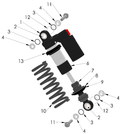 Shock-Internal, 2024 Cobra CX50FWE