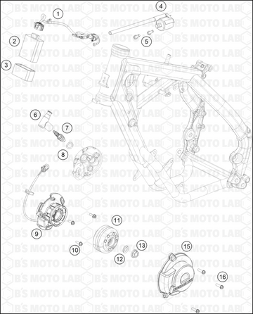 Ignition System, Engine, 65 SX 2023