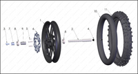 Front Wheel, 2025 COBRA CX-50-SR