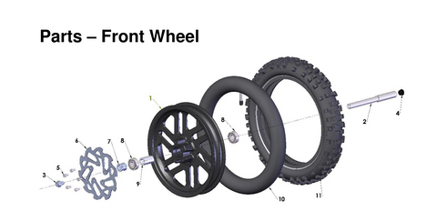 Front Wheel, 2026 COBRA CX-50-JR