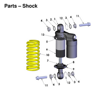 2026 Cobra CX-50-JR SHOCK ABSORBER | Genuine OEM Parts - BSMOTOLAB