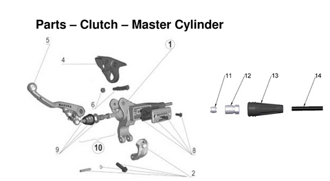 Clutch – Master Cylinder, 2026 COBRA CX-65