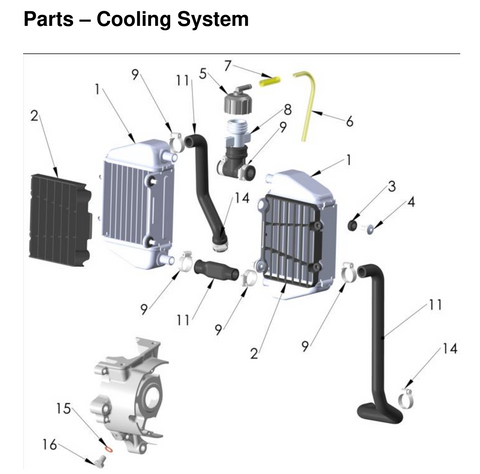 Cooling System, 2026 COBRA CX-65