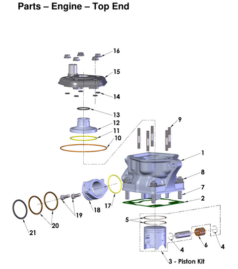 Engine – Top End, 2026 COBRA CX-65